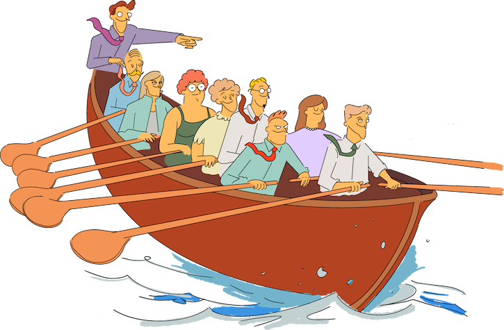 Illustration: Inspirierend Führen